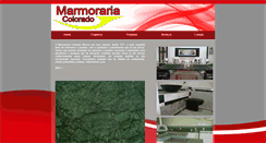 Desktop Screenshot of marmorariacolorado.com.br